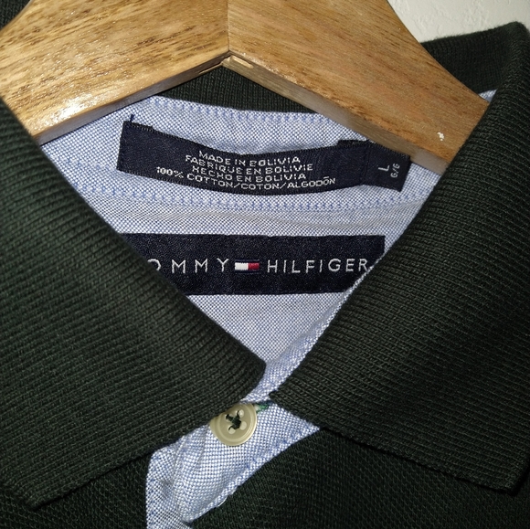 Vintage Tommy Hilfiger Long Sleeve Polo - Picture 4 of 6